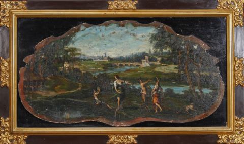 Scènes champêtres [paire d’œuvres]