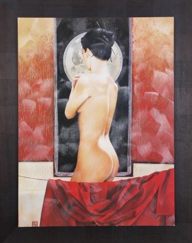 David Graux (né en 1970) Nu féminin