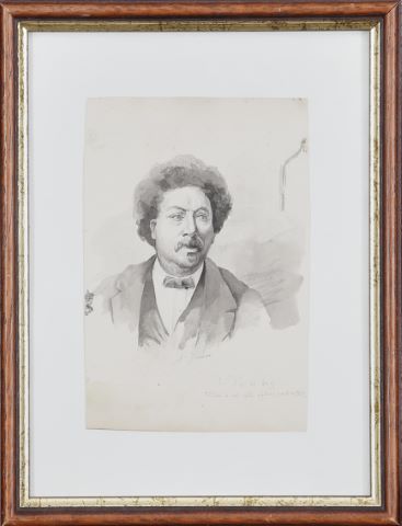 Portrait d’Alexandre Dumas
