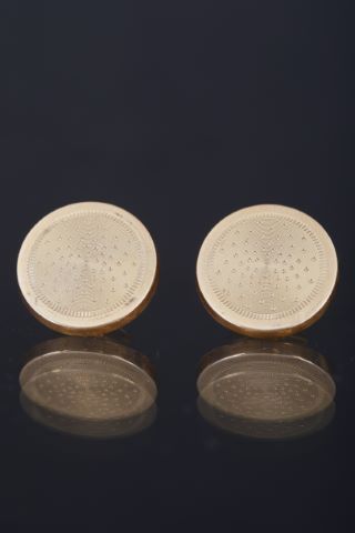 Paire de boutons de manchette