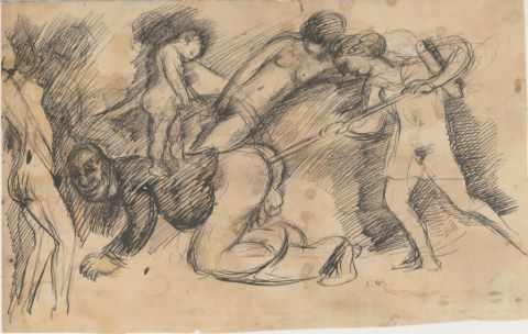 Édouard Goerg (1893-1969) Ensemble de 11 dessins...