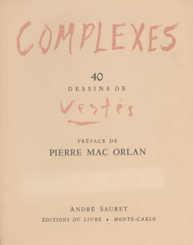 VERTÈS (Marcel) Complexes