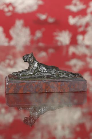 Christophe Fratin (1801-1864) Lionne couchée