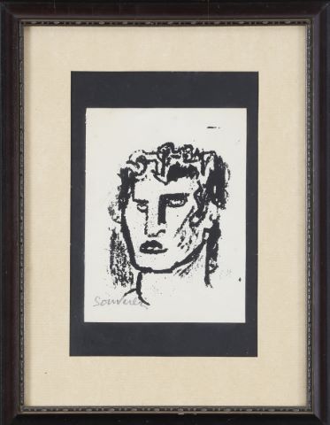 Tête de jeune homme
