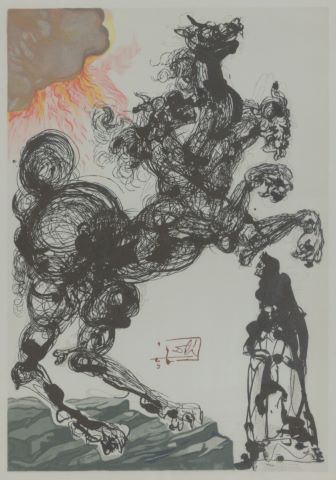 D’après Salvador Dalí La Divine Comédie