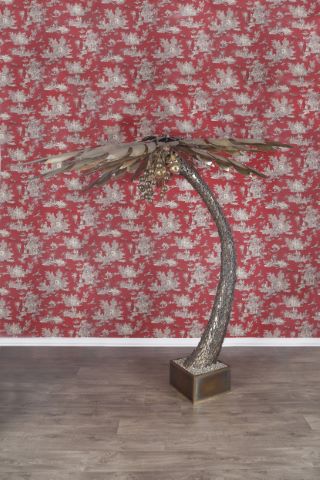 Spectaculaire lampadaire palmier