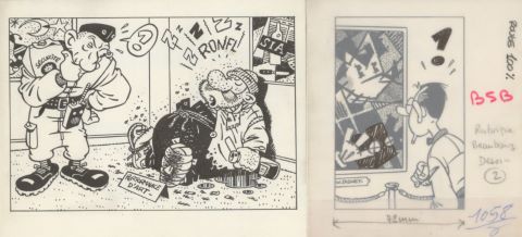 2 dessins de presse