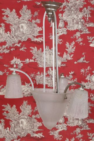 Muller Frères, Lunéville Lustre à 4 lumières