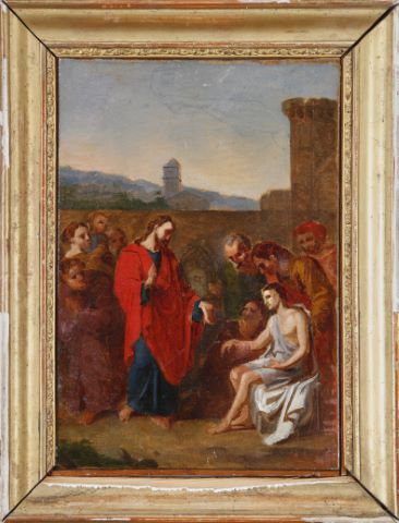 École française du XIXe siècle Le Christ et Ponce...