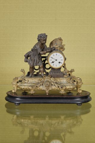 Pendule allégorique