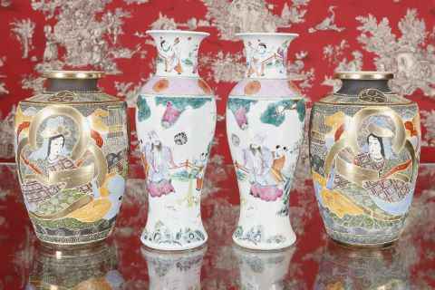 2 vases maillet