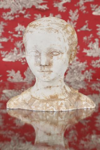 Paul Cornet (1892-1977) Buste de petite fille...