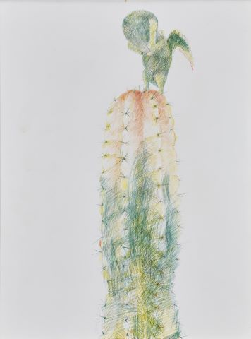 Masayoshi Yamada (né 1949) L’Ange au cactus