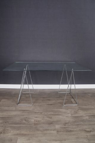 Table transformable à hauteur double