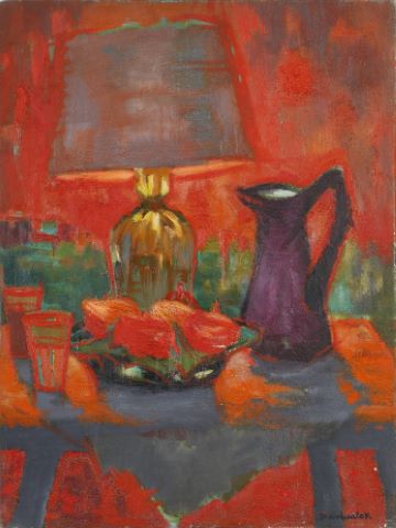 Nature morte rouge