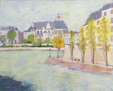 La Seine près de la Cité