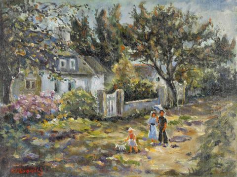 Allée des hortensias