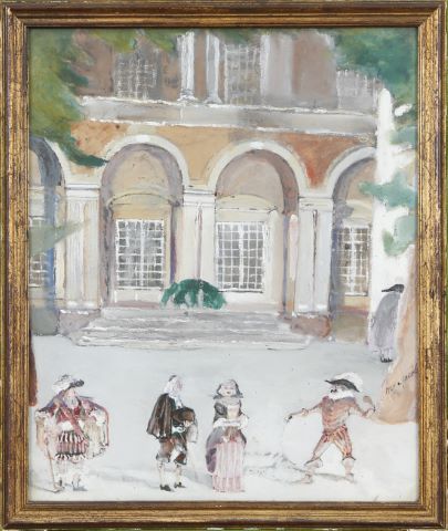 Scène de théâtre