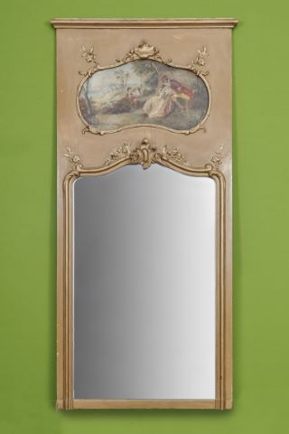 Grand trumeau de style Louis XV