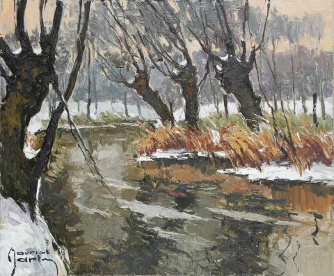 Maurice Martin (1894-1978) Le Sous-bois
