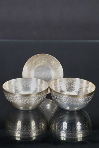 3 coupelles