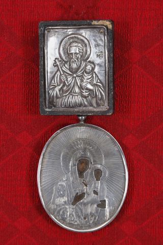 Vierge de Kazan et Saint Stylianis