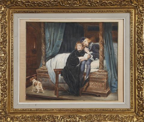D’après Les Enfants d’Édouard, de Paul Delaroche