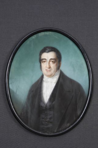 Portrait d’homme à la cravate blanche