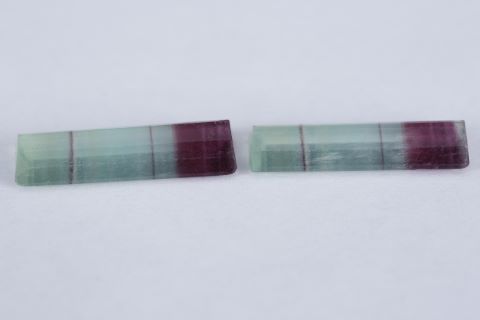 2 tourmalines bicolores