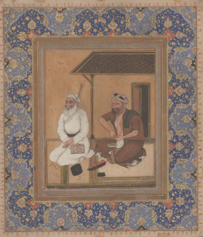 D’après Govardhan Portrait de Sheikh Husayn Djâmi...