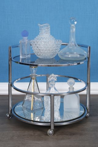 Desserte circulaire roulante