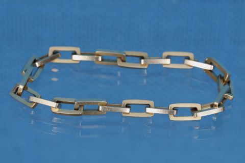 Bracelet mailles rectangulaires