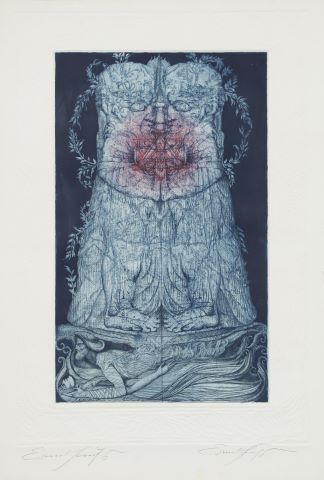 Ernst Fuchs (1930-2015) La Kaballe