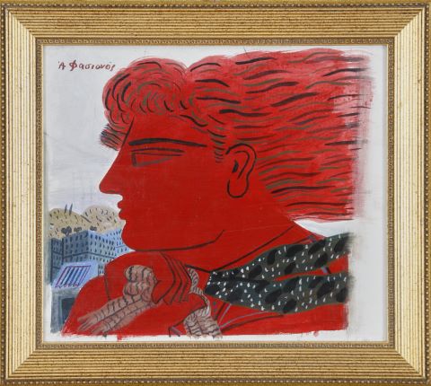 Portrait d’homme de profil
