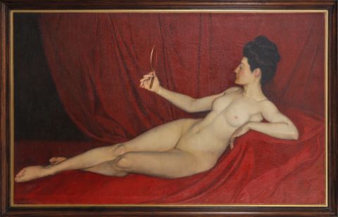 Femme nue allongée