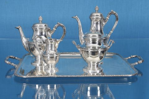 Service à thé et café de style Louis XVI
