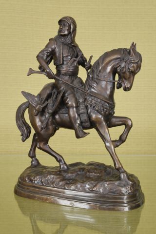 D’après Alfred Barye et Émile Guillemin Cavalier...