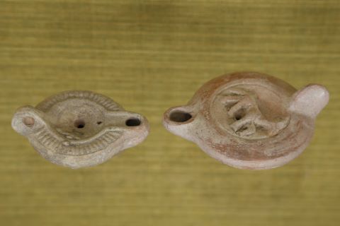 4 lampes à huile