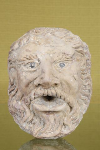 Italie Masque de fontaine