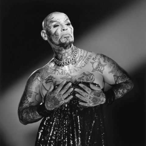 Olivier Denis (né en 1970) Jean-Luc Verna en robe