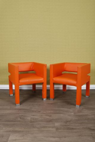 Paire de fauteuils banquise