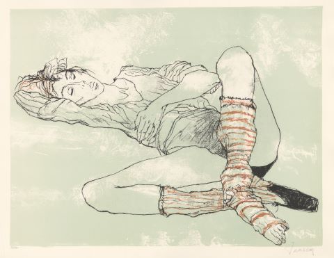 Femme nue allongée