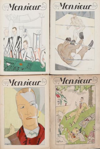 4 revues n° 51, 52, 54 et 55