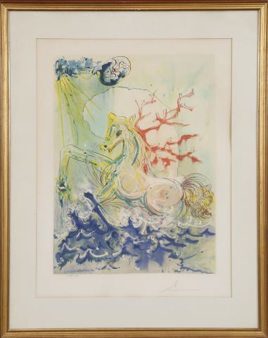 Salvador Dalí (1904-1989) Neptune...