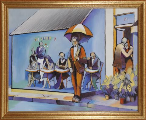 Terrasse de café