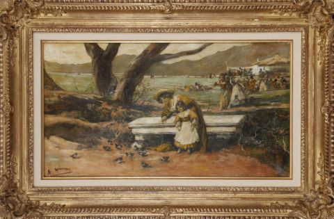 Angel Lizcano y Monedero (1846-1929) Femme...
