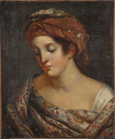 Jeune femme au turban
