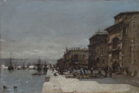 Attribué à Ernest Meissonier (1815-1891) Vue...