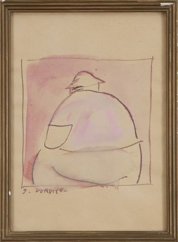 Dans le goût de José Gurvich Homme de dos