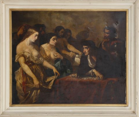 École de Thomas Couture (1815-1879) La Soif...
